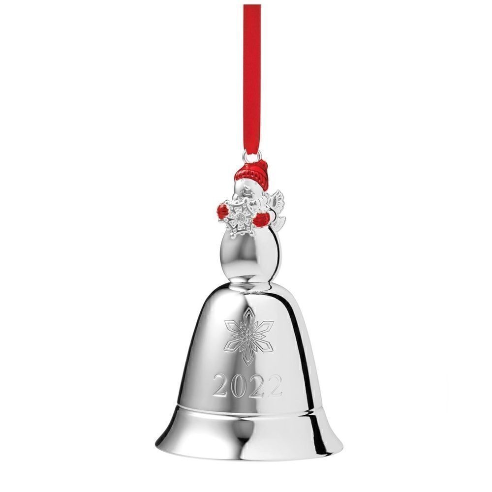 Lenox 2022 Annual Musical Bell Ornament, 0.50, Metallic